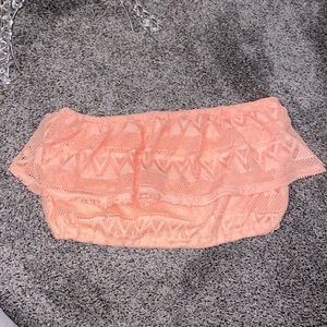 Orange tube top
